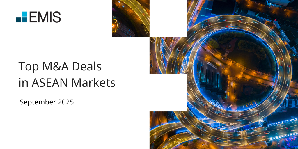 September 2025 top M&A deals in ASEAN markets